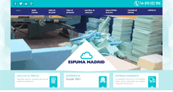 Desktop Screenshot of gomaespumaonline.com